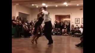 alejandra mantinan e leandro palou - milonga - esibizione del 02.02.2013