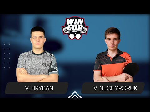 21:45 Vadym Hryban - Vadym Nechyporuk West 6 WIN CUP 09.01.2024 | TABLE TENNIS WINCUP