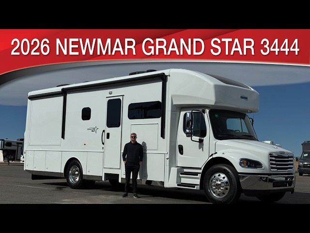 Preview image of 2026 Newmar Grand Star 3444 Small Luxury Super C youtube video