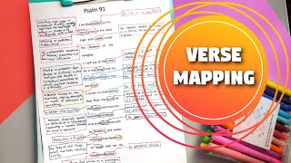 How to Study the Bible - Verse Mapping Psalms 91:1-4 | Encouragement
