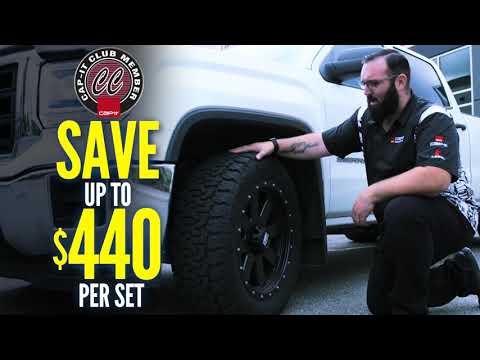 Cap-it Winter Tire Deal for AMP Tires and iON wheels