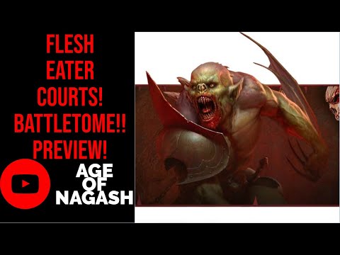 AGE OF SIGMAR | FLESH EATER COURTS BATTLETOME! PREVIEW!