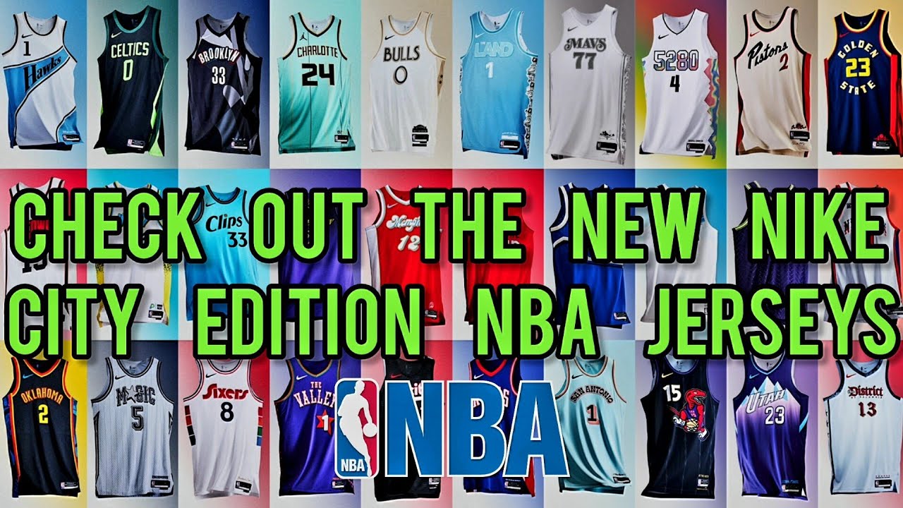 LOOK! NBA Jersey UNVEILED | NIKE City Edition 2024-25