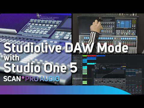 PreSonus Studiolive DAW Mode & Studio One 5