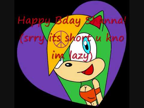 Happy Birthday Shanna!