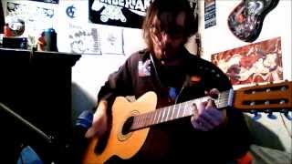 Death's Call acoustic Cancerslug cover by Chris Evil