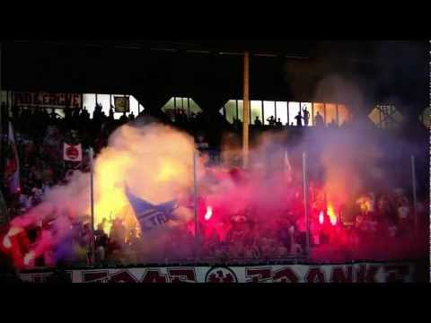 Das Stadion brennt. (Pyrotechick legalisieren Emotionen respektieren!)