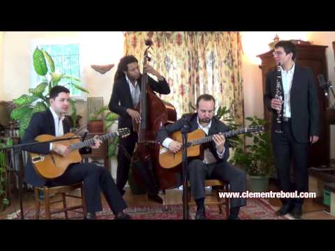 Swing 39 - Quartet jazz manouche avec clarinette pour mariages - Clément Reboul