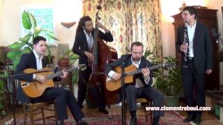 Swing 39 - Quartet jazz manouche avec clarinette pour mariages - Clément Reboul
