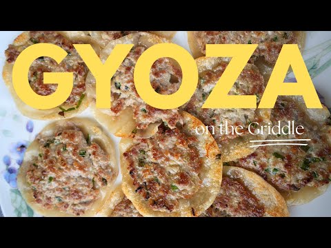 LET'S MAKE GYOZA ON THE GRIDDLE 🔥