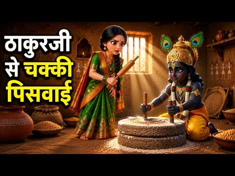 Thakurji se chakki pisawai - Bhakt Charitra - Janabai - Krishna Leela Pujya Shri Indresh Ji Maharaj
