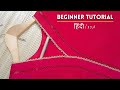 Stunning Viral Joint Lace Neck Design Beginner Tutorial اردو हिंदी Neckdesign