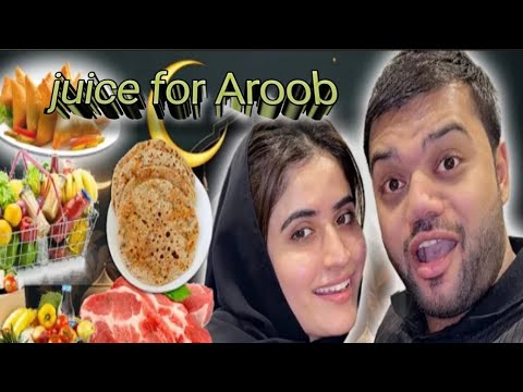 Special juice making for Aroob||ducky Bhai