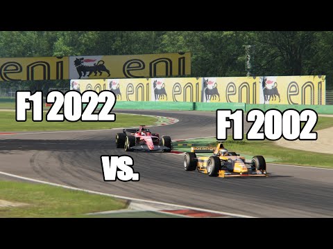 F1 Ferrari 2022 vs F1 Arrows 2000 | Monza | Assetto Corsa