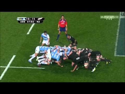 Pumas scrum dominates New Zealand