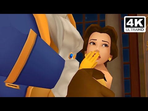 Kingdom Hearts 2 Final Mix PC - Beast's Castle 2nd Visit (4K)