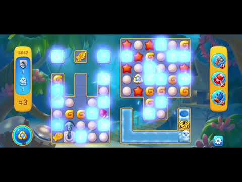 Fishdom 8052 Hard Level - NO 💣🧨💥