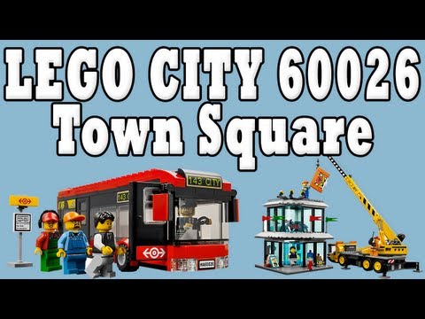 LEGO City 60026 Town Square Hi-Res Images