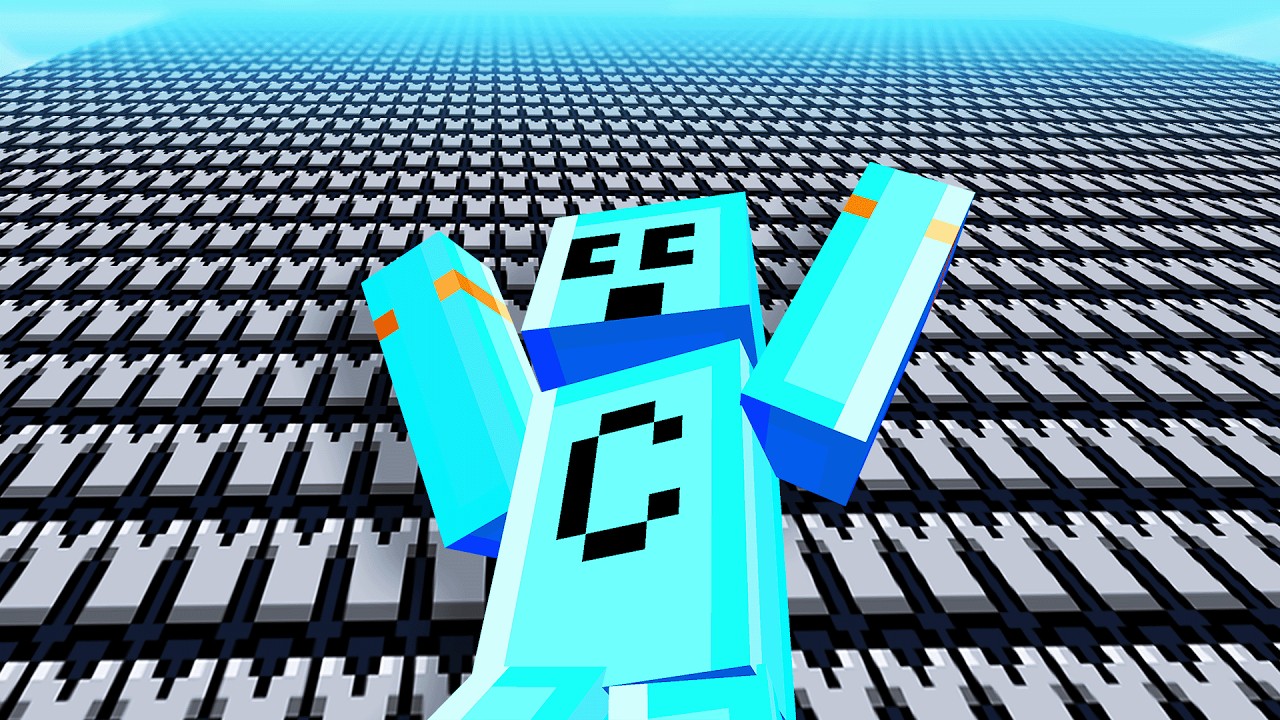 Minecraft but I Block 1 BILLION Damage