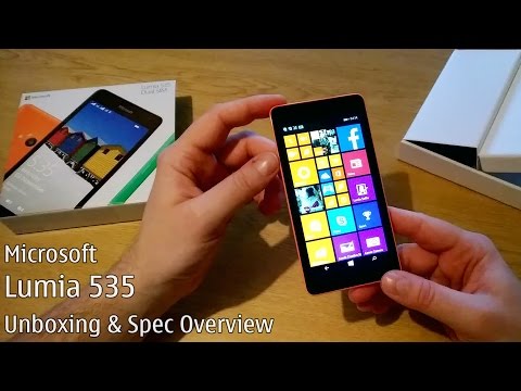 Microsoft Lumia 535 (Dual SIM) Unboxing & Review