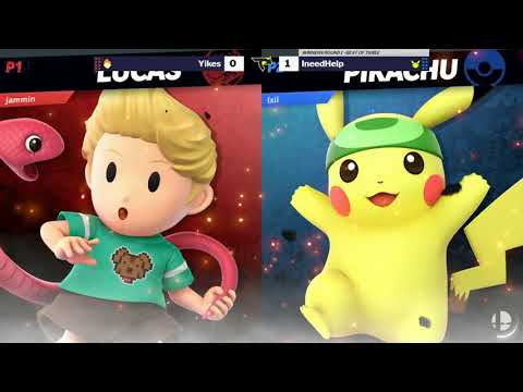 TJ 25 SSBU WR1 - Yikes (lucas) vs INeedHelp (Pikachu / Joker)