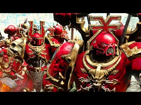 Khorne Berzerkers vs Space Marines! - Astartes Mod, Warhammer 40K: Dawn of War 2: Retribution