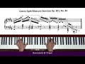 Czerny Eight Measure Exercises Op 821 No 44 Piano Tutorial