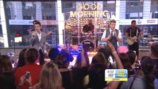 Nick and Knight - One More Time Live GMA 2014