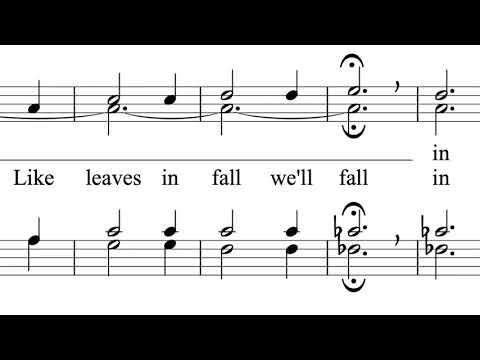 Like leaves will fall - Barbershop Tag (Arr: Jake Tickner) - Sunday´s Harmony