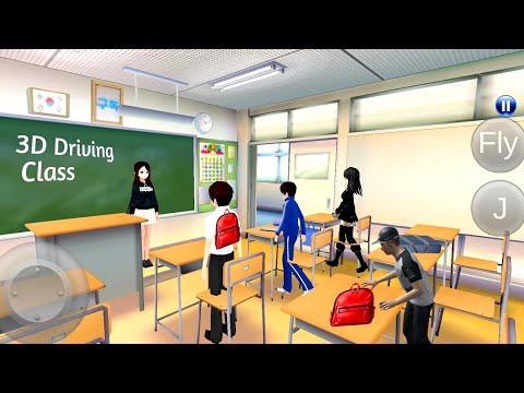 I Went To School Today - 3D Driving Class Android Gameplay | Car Game - 3d Driving Class New Update