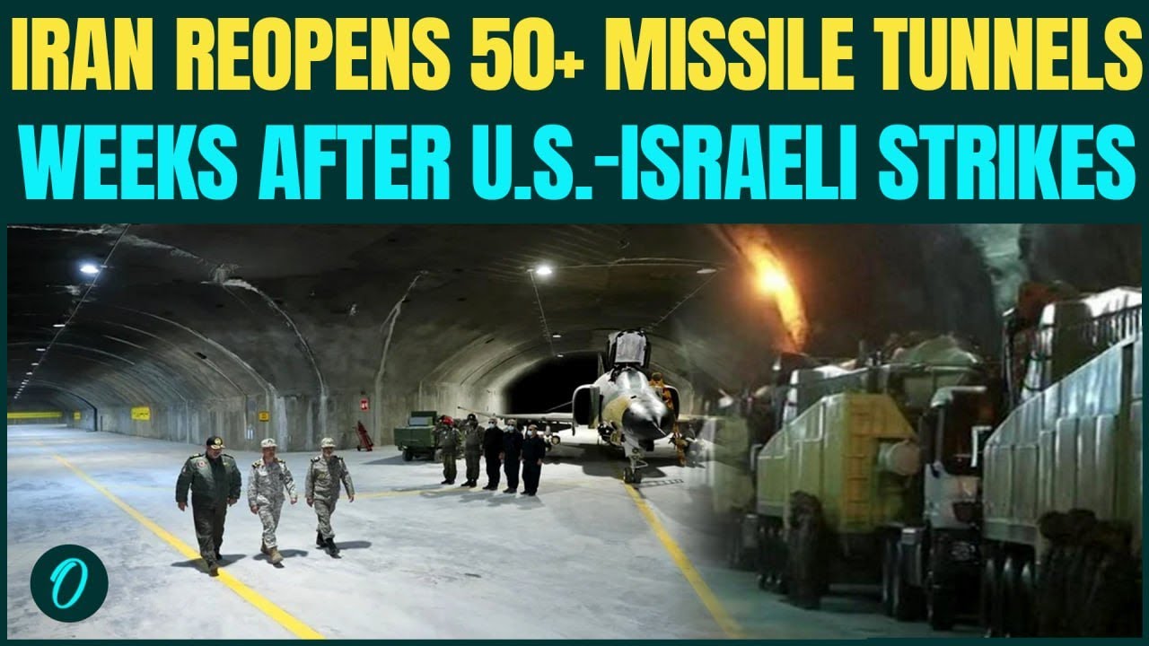 Iran BREAKING: IRGC Unlocks 50+ Underground Missiles Tunnels; REVAMPS Arms For Second Strike on U.S