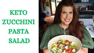 KETO ZUCCHINI SUMMER PASTA