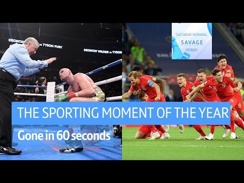 The sporting moment of 2018? Ryder Cup, Dier's penalty, Fury's comeback! | Gone in 60 seconds