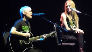 Evan Taubenfeld &amp; Avril Lavigne in #Winnipeg -- Best Years of Our Lives -- MTS Center 2011 Live (HD)