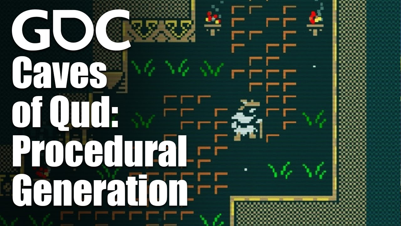 End-to-End Procedural Generation in Caves of Qud