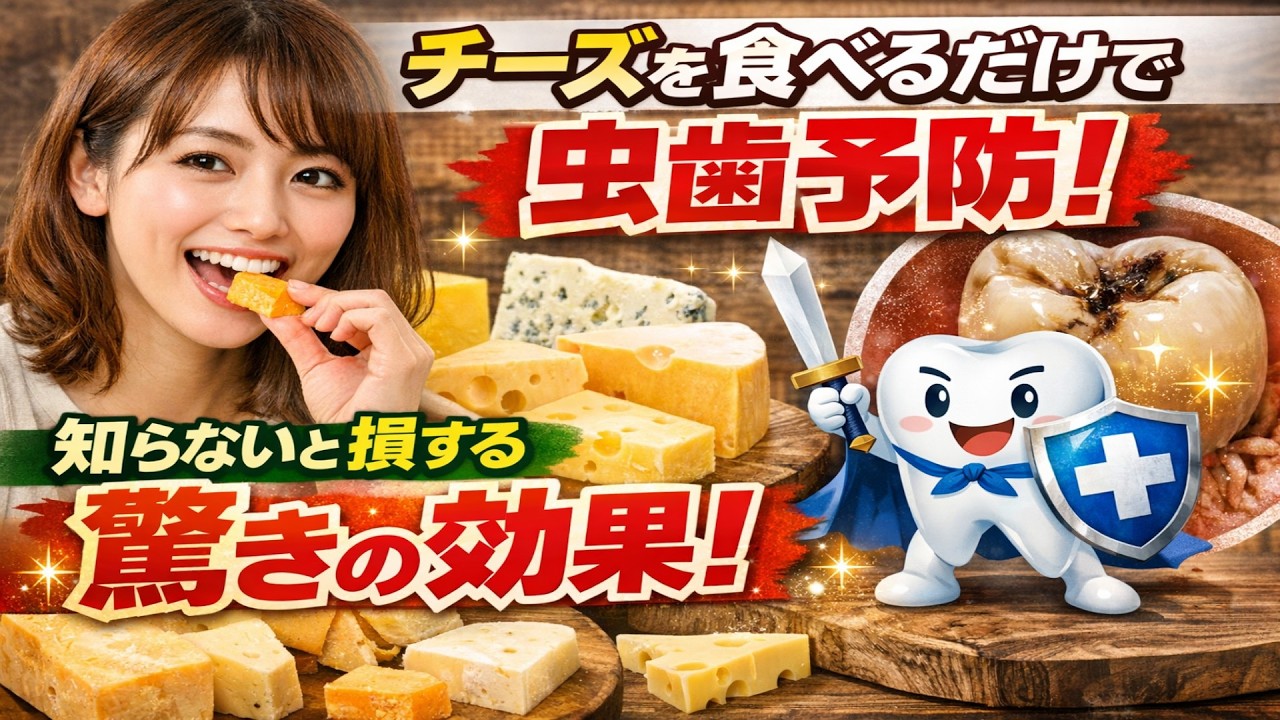 チーズを食べるだけで虫歯予防! 知らないと損する驚きの効果