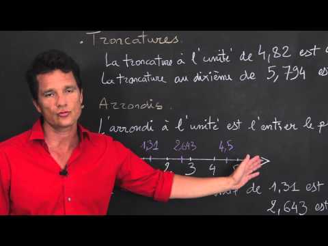 Arrondis et troncatures
