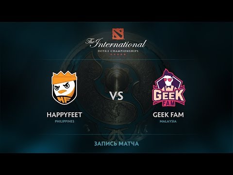 HappyFeet vs Geek Fam, The International 2017 SEA Qualifier