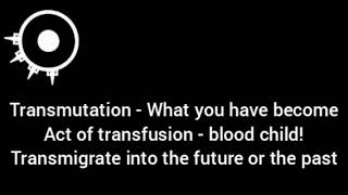 Arch Enemy – Transmigration Macabre (1996) || LYRIC VIDEO