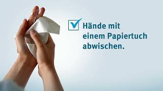 Umweltfreundliche Anwendung von Arzneisalben