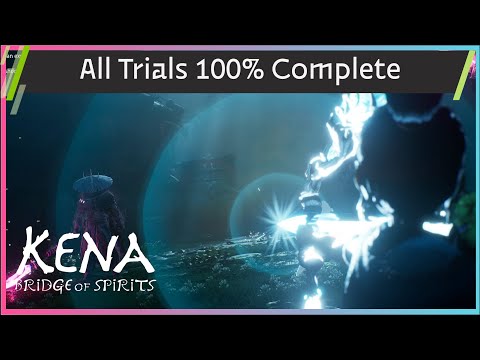 Kena: Bridge of Spirits - All spirit trials 100% complete - Anniversary Update (PlayStation/PC)