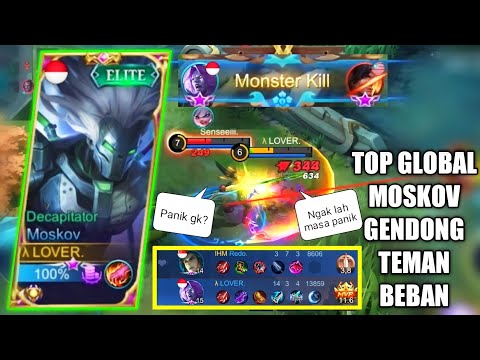 PERBEDAAN TOP GLOBAL MOSKOV VS HYPER YSS, HP DARAH SEKARAT BELUM TENTU MATI - MOBILE LEGENDS