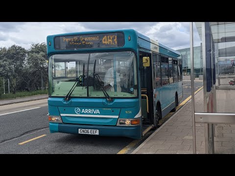 Arriva Kent Thameside GN06 EEF 1634 Dennis Dart MPD