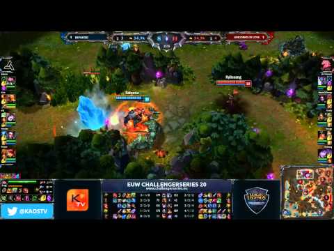 Departed vs Unicorns of Love map 3 - RO4 - EUW ChallengerSeries #20