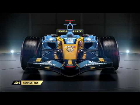 F1 2017 - Classic Car Reveal: 2006 Renault R26 Trailer HD