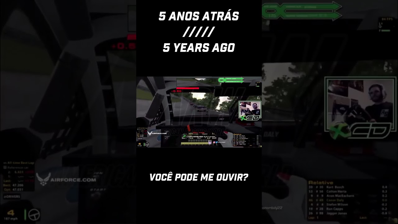 Kyle Larson E A Palavra Com N (Meme)