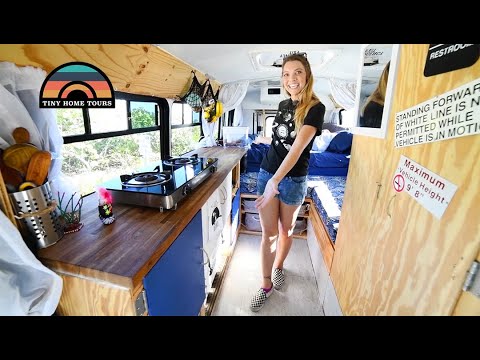 Gorgeous DIY Shuttle Bus Conversion - Simple Camper Conversion For Adventure Filled Life