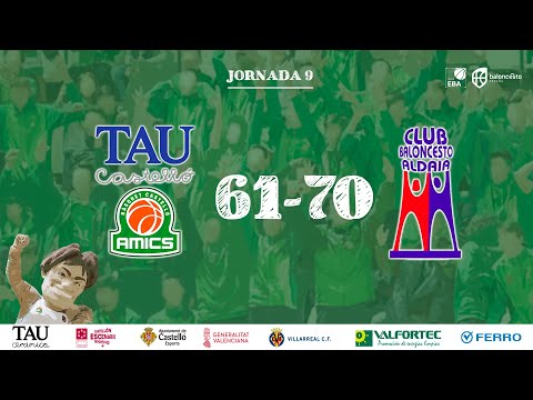 Resumen TAU Castelló B-Aldaia (Liga EBA - Jornada 9)