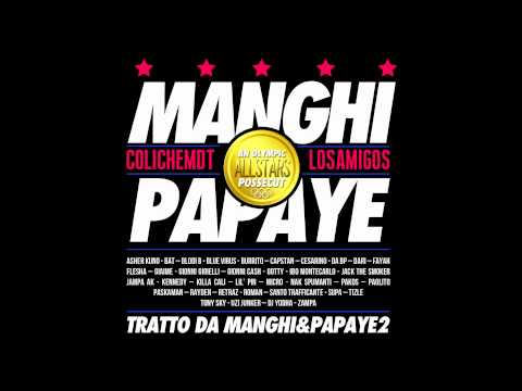 COLICHE MDT FEAT. LOS AMIGOS - MANGHI & PAPAYE ALL STARS (37 RAPPERS OLYMPIC POSSE CUT)