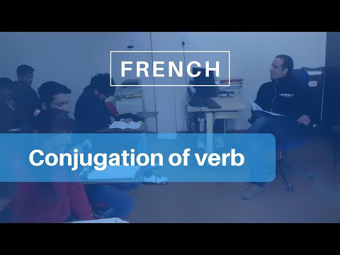 What is Conjugation of verb in French?
